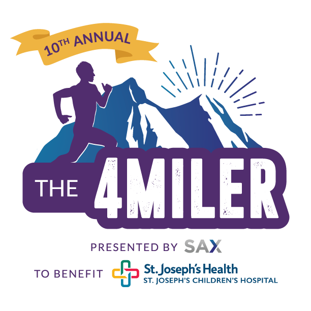 The 4 Miler Presented by Sax to Benefit St. Joseph's Children's Hospital