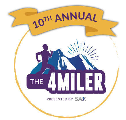 Sax 4 MILER 10th anniversary emblem