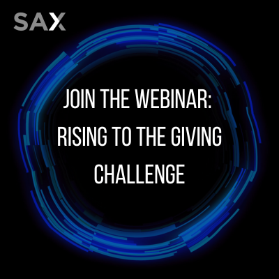 Join the Webinar: Rising to the  Giving Challenge