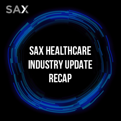 On February 16th, 2024, SAX hosted our 9th annual Healthcare Industry Update. It was our first year back at the Upper Montclair Country Club in Clifton, NJ, and the event had nearly 100 people in attendance.The SAX Healthcare Industry Update is a quick glimpse at the latest challenges, concerns, and industry trends happening in the healthcare space.