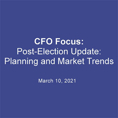 Post-Election Update: Planning and Market Trends